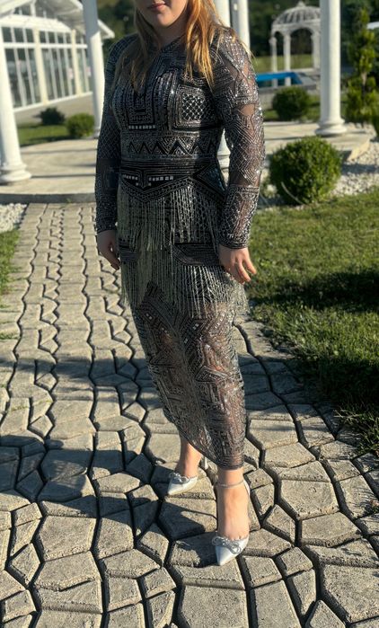 Rochie cu pietricele Asos