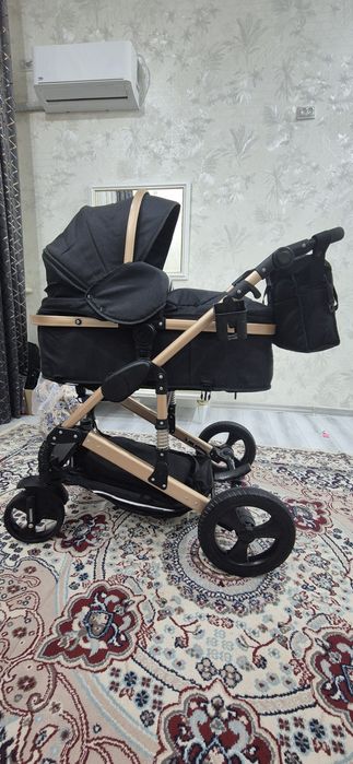 Каляска трансформер!!! Чёрный