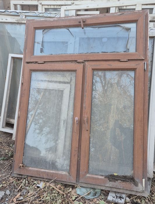 Окна пластиковые бу үлкен