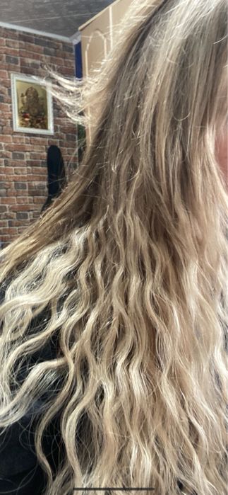 Продам волосы блонд амбре