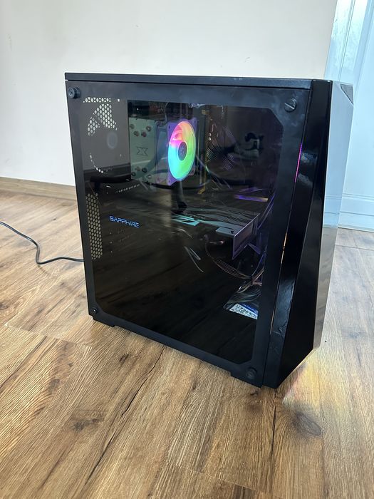 Бюджетен геймърски компютър | Xeon E5-1650 v2 6/12 | RX 580 | 16GB RAM | SSD