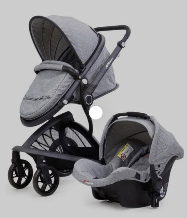 Коляска skilmax 2в1.