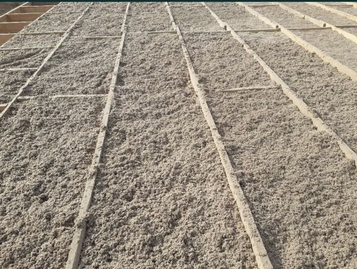 Утеплитель для крыши Эковата.не горит.