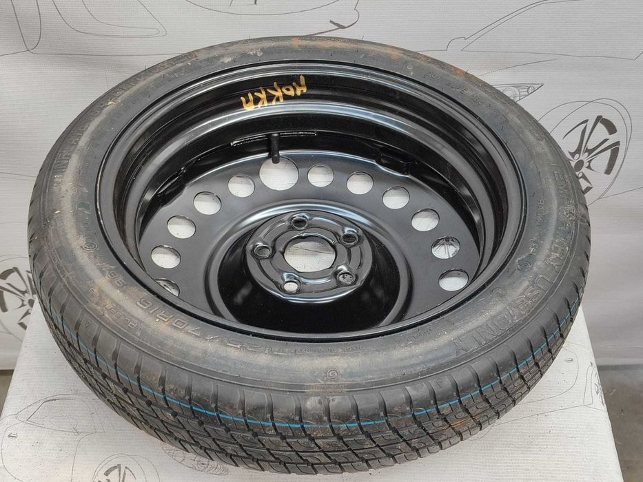 Roată de rezervă slim 5x105 T125/70 R16 DOT 3615 Opel Mokka (2012-2016) Cod:16X4TH2IS49 (3D)