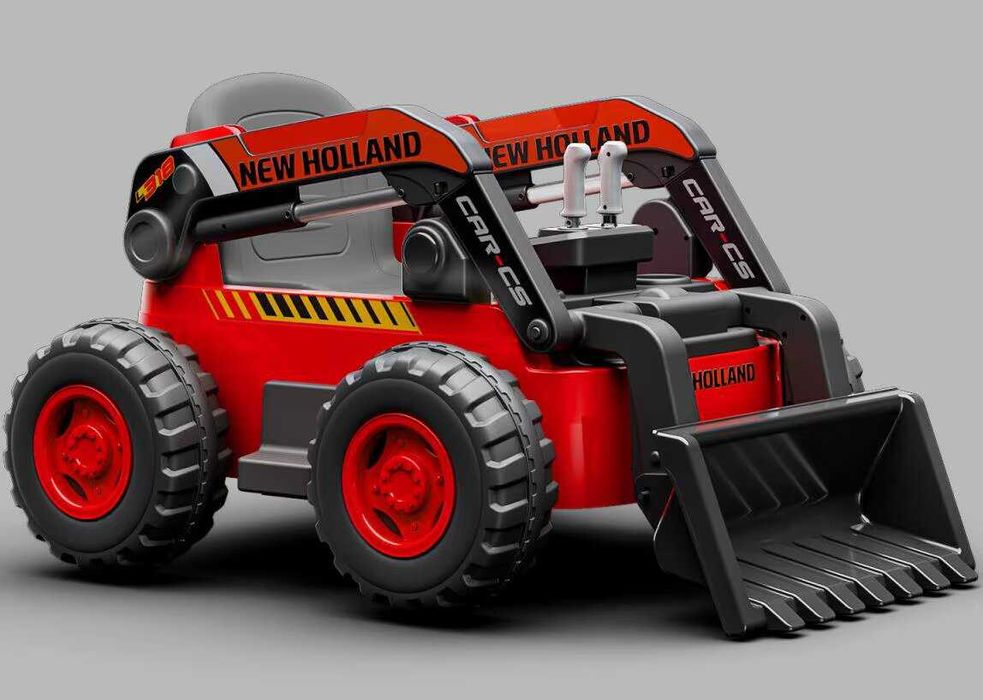 Incarcator frontal NEW Holland 4x 75W 12V, incarcator electric RED