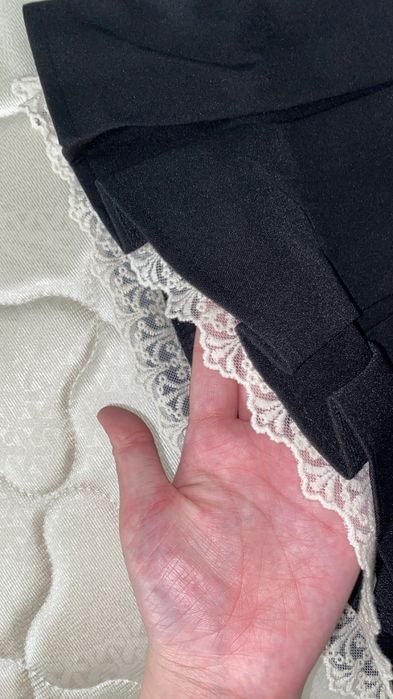 черная мини юбка, 1000тг