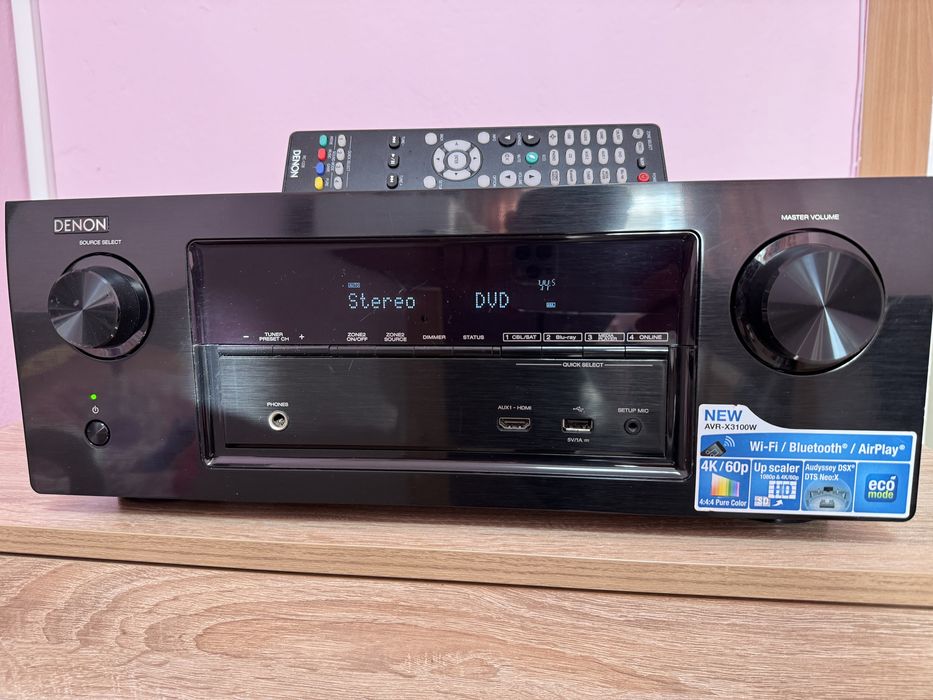 Denon AVR-X3100 Bluetooth Wi-Fi , качествен