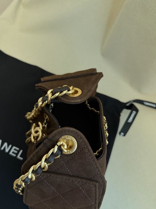 Geanta chanel hobo bag piele naturala