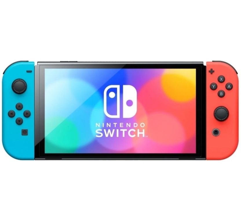 Nintendo switch синий красный