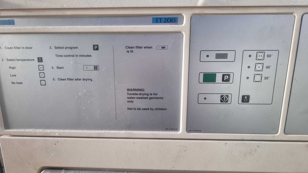 Индустриална сушилня Electrolux 8кг