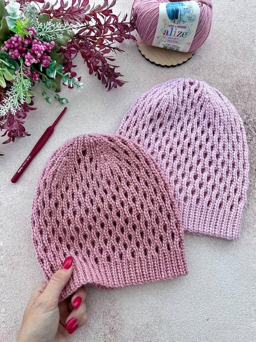 Вязанные шапки ручная работа