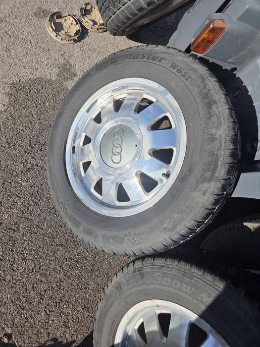 Гуми с джанти за Ауди 5*112. 195*65*15