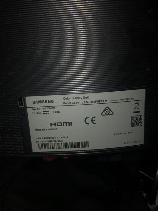 Монитор samsung 24 дюйма