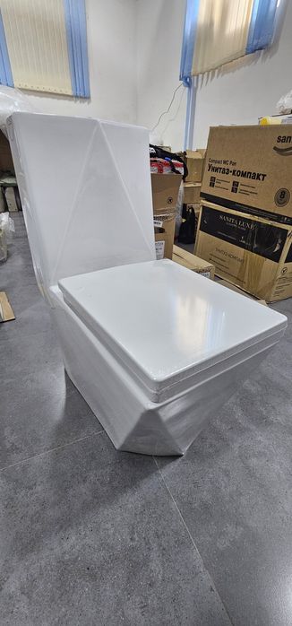 Унитаз моноблок.