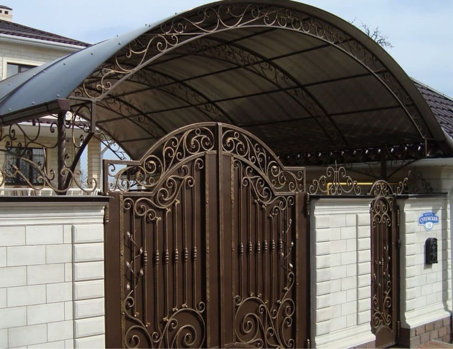 Ворота.навес.автонавесы Астана