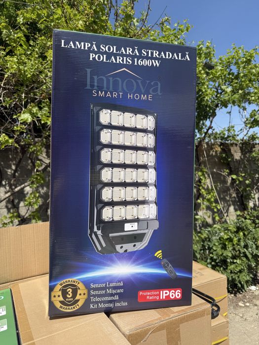 Lampa solara stradala 1600 W INNOVA