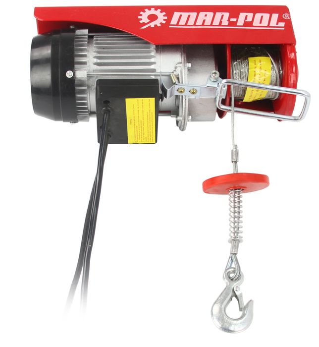 Електрическа въжена лебедка 150/ 300 кг 12 м 500W Mar-Pol