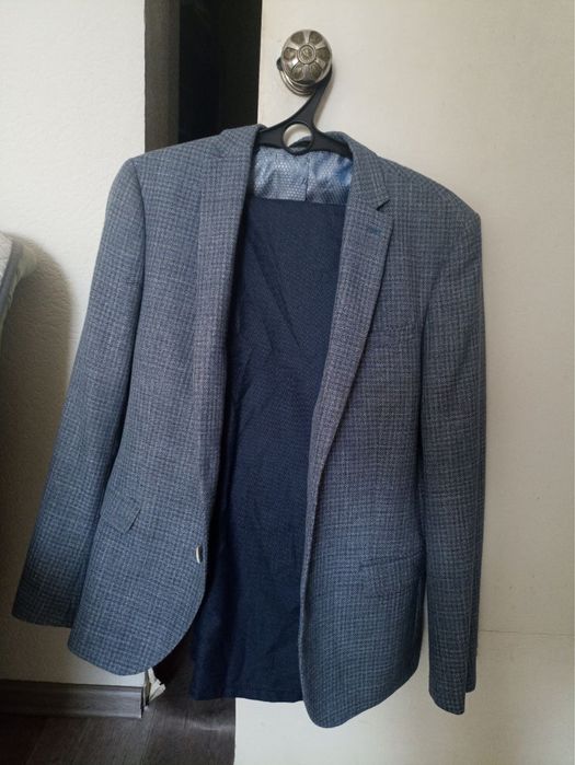 Костюм синий - пиджак и брюки