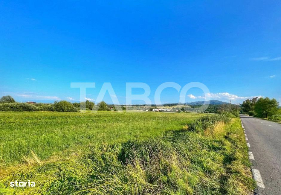 Teren intravilan 712 mp PUZ APROBAT 23 m front stradal Sibiu