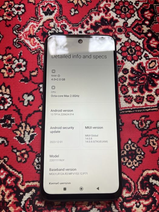 Redmi note 10 2022