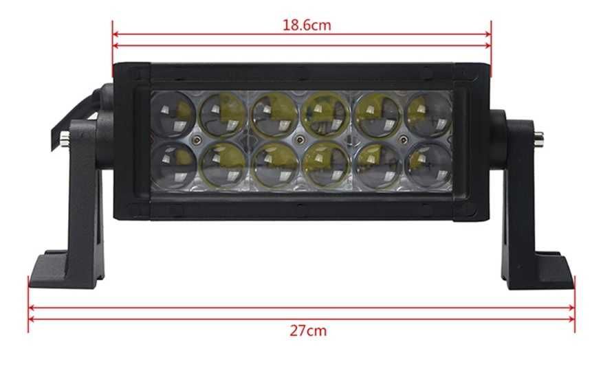 36w 72W 120W 180w 240w Мощен 4D 4Д Led Bar Лед Бар Диоден 12-24V