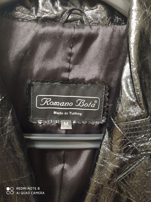 Плащ кожаный женский