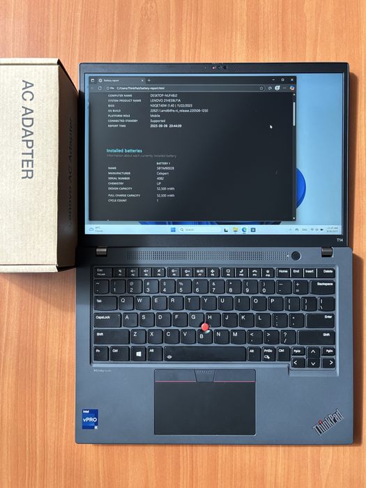 Laptop Lenovo ThinkPad T14 Gen 4 i5 Gen 13 16GB 512 SSD WIN 11 PRO