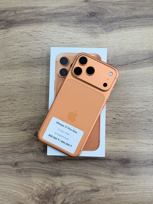 iPhone 17 Pro Max 512 gb nano sim+e sim | iStatus