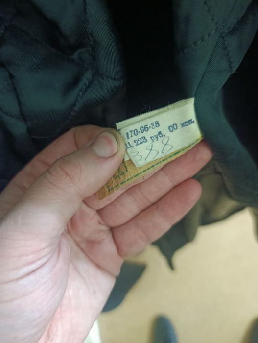 Мужское пальто советское