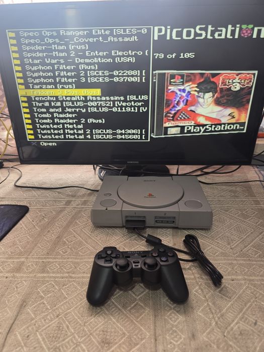 PlayStation 1 Игровая приставка из детства