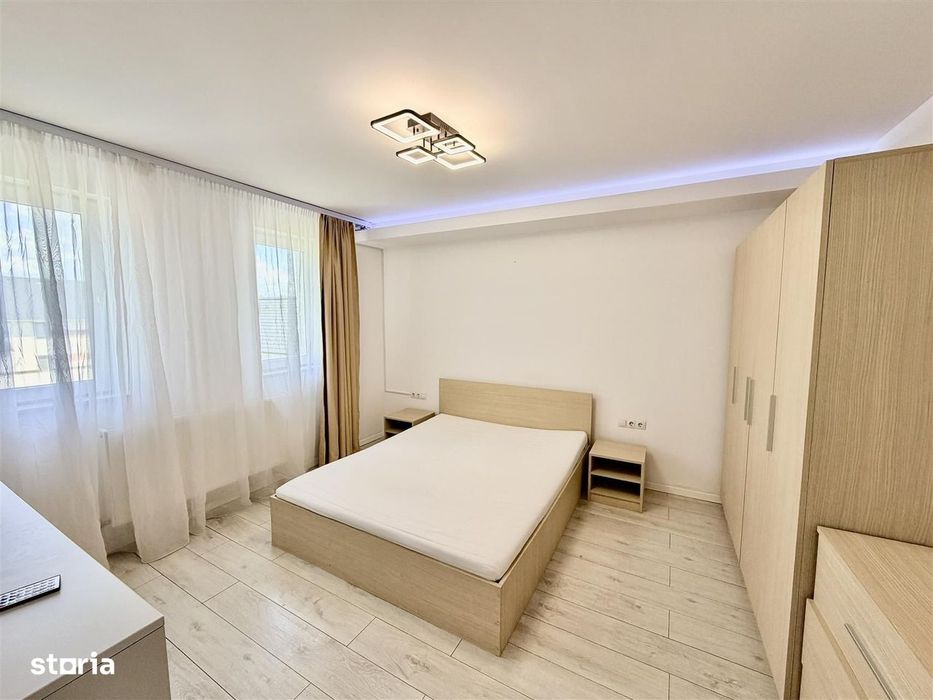 Apartament 2 camere – mobilat și utilat – balcon, pod și parcare
