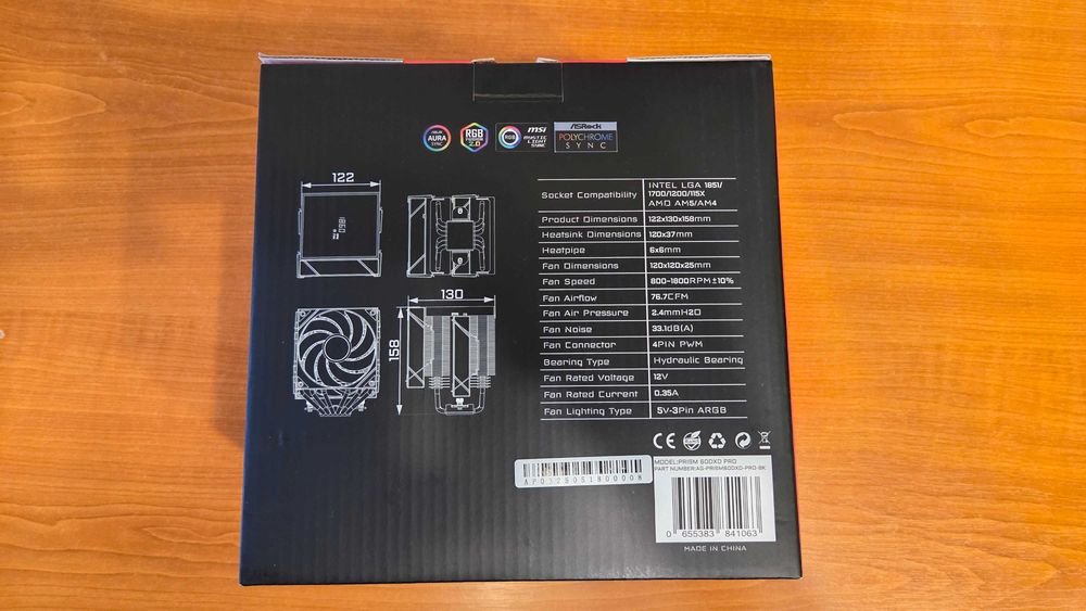 Cooler AlphaGear Prism 60DXD Pro