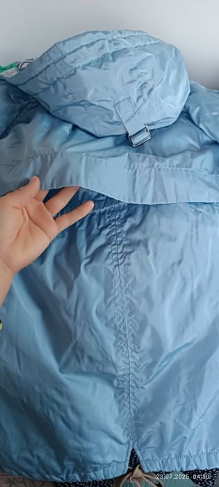Куртка плащ для девочки, 9-12 лет, рост 140