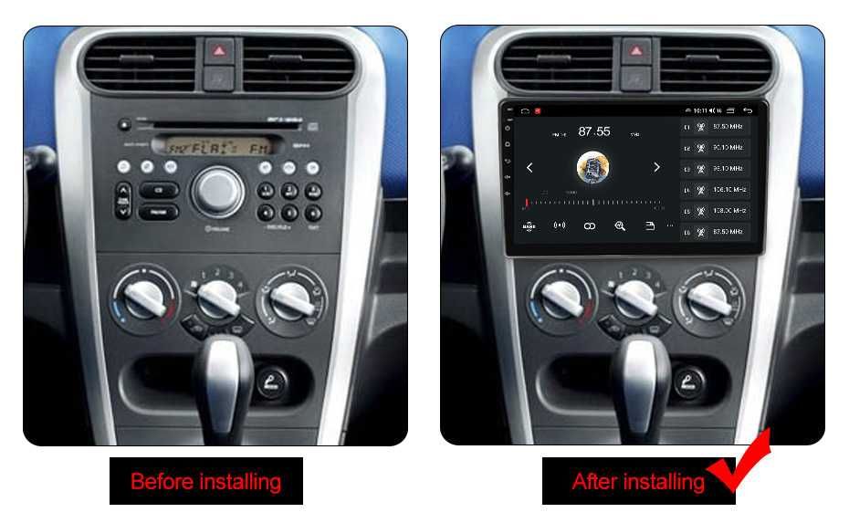 Navigatie Suzuki Splash Ritz 2007-2014, 4GB RAM/64GB ROM, Android 14