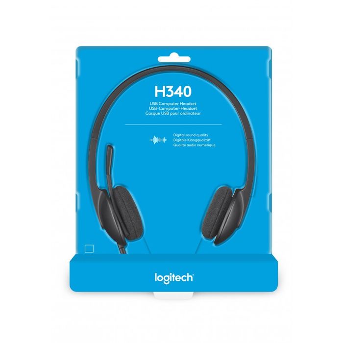 # Наушник Logitech H340 USB для Call центров для компьютера