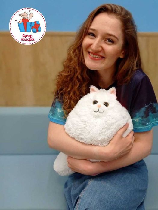 Котик "Беляш" отличный подарок!!!
