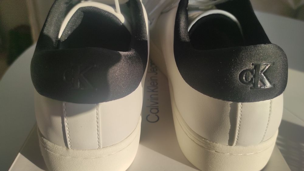 Мъжки кецове Calvin Klein Jeans  номер 44  от естествена кожa