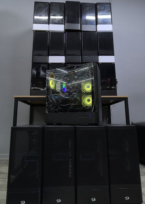 Компьютер i3 12100F/Ozu16/SSD512/RX 580 8