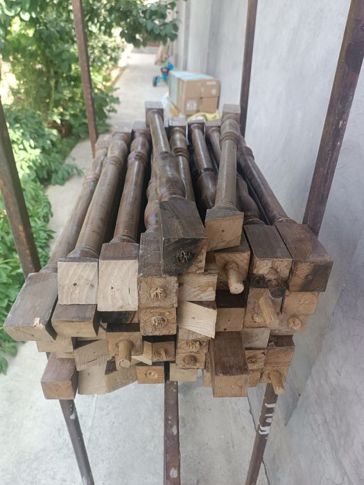 Тахта зинапоя ва айвон четлари учун ёгоч кугирчок