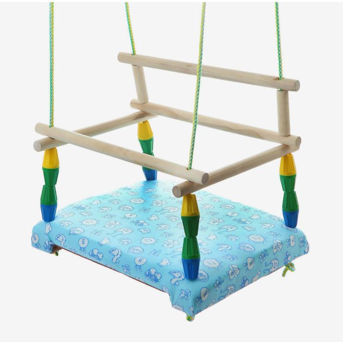 Качеля повесная выдердивает до 35 кг