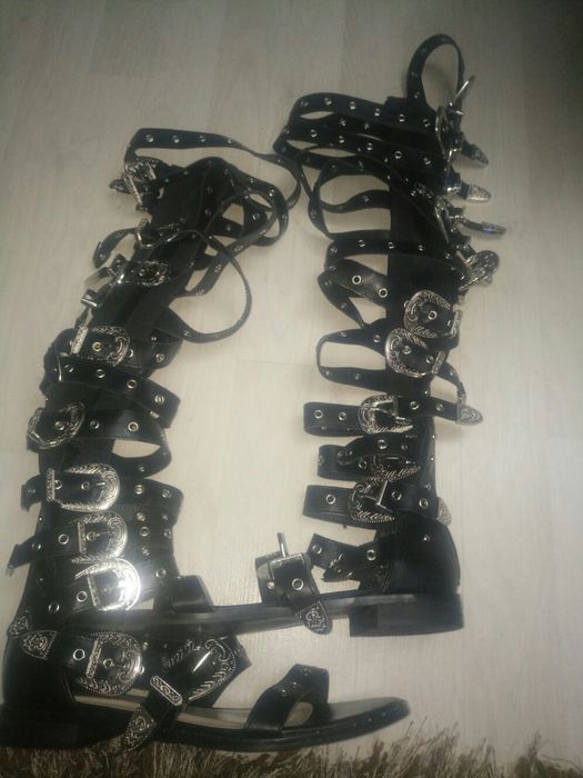 Sandale romane,negre