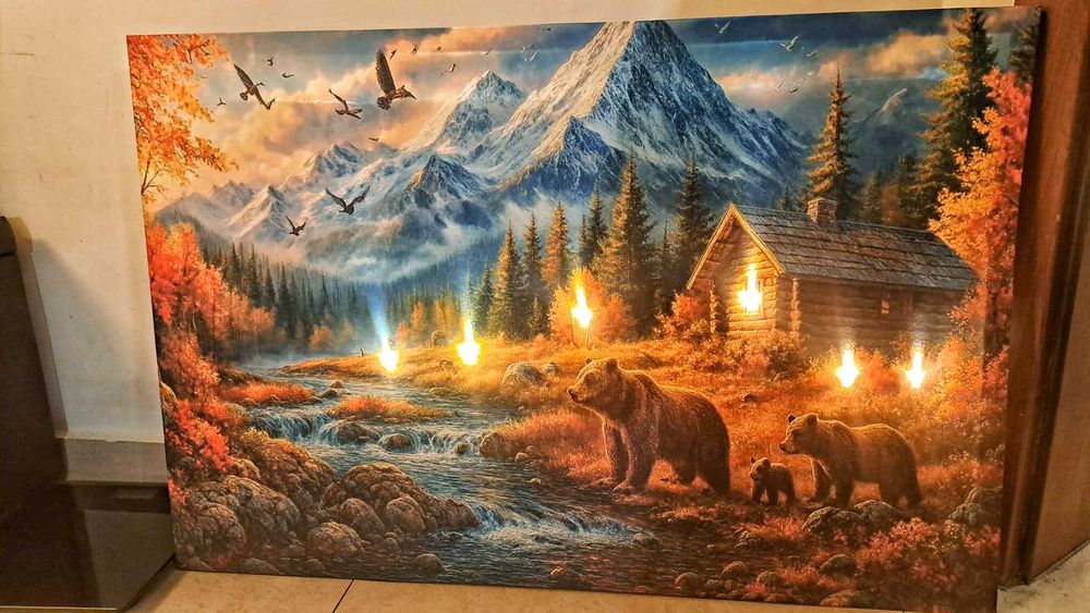 Светеща LED картина