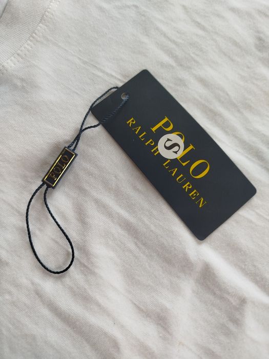 Tricou alb polo Ralph Lauren