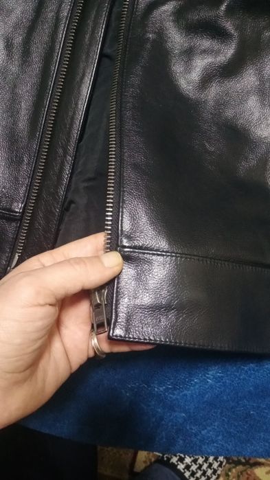 Кожаная куртка мужская