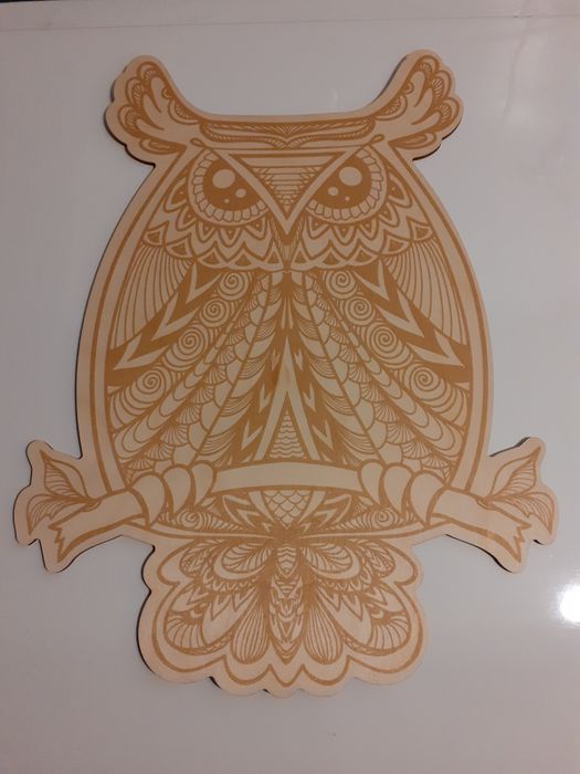 Доска для выжигания *Сова* 285×369 мм