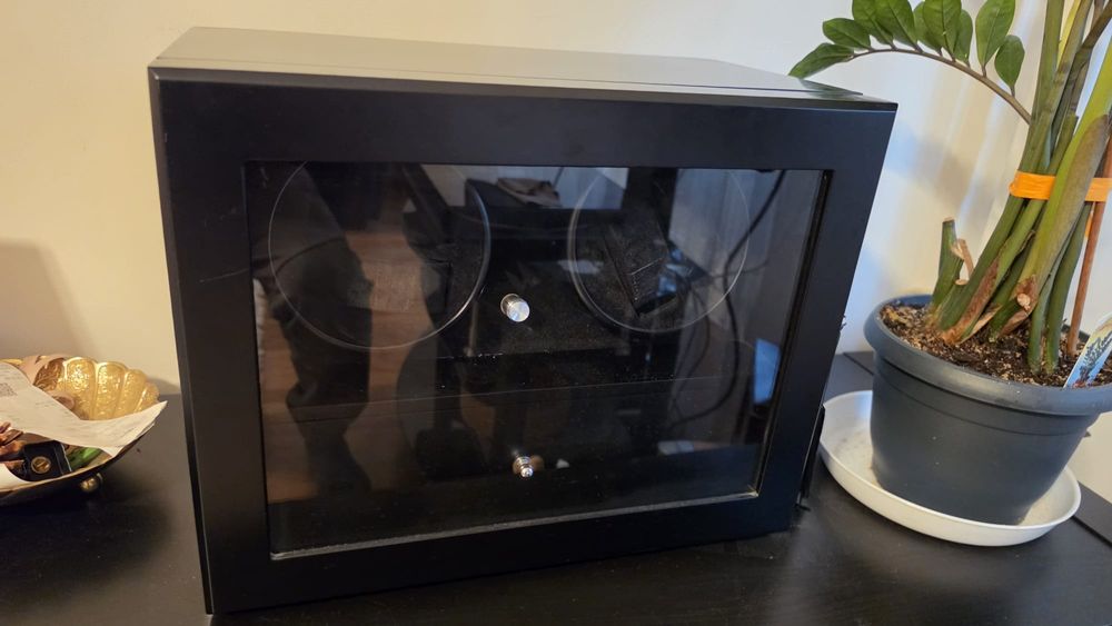 Cutie intors ceasuri automatice, watch winder 4+12 ceasuri