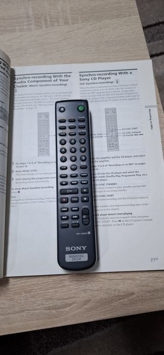 Minidisc Sony MDS-JE530