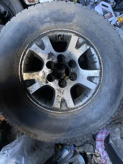 Диски с зимней шипованной резиной