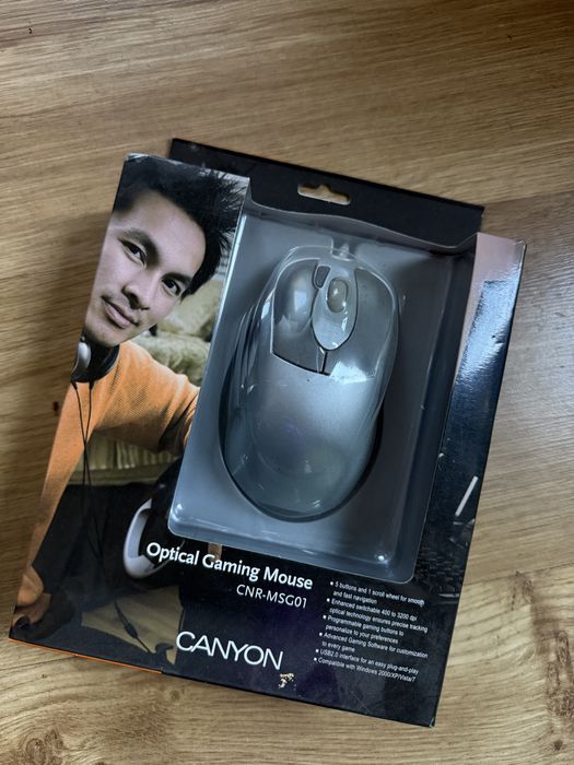 Cупер оптична жична геймърска мишка canyon cnr-msg01