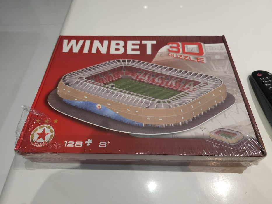 3D пъзел стадион на цска